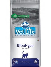 UltraHypo диетическое питание для кошек при неблагоприятной реакции на пищу (пищевая аллергия и/или пищевая непереносимость)