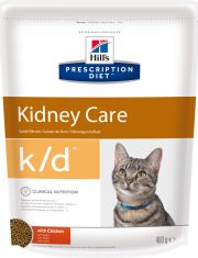 Prescription Diet Feline k/d помогает значительно улучшить качество жизни кошек с заболеваниями почек