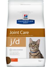 Prescription Diet Feline j/d диетический рацион для кошек, с клинически доказанной эффективностью улучшающий подвижность через 28 дней