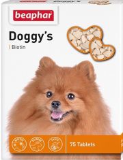 Кормовая добавка для собак Beaphar Doggy's Biotin с биотином