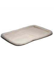 Лежак для кошек и собак Pet Line в клетку-вольер, белый