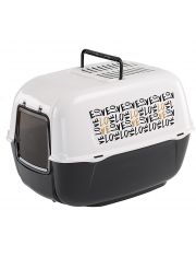 Туалет для кошек Ferplast Prima Decor Gold закрытый, угольный фильтр