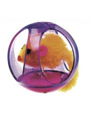 Иггрушка для кошек Ferplast Мышка в пластиковом шарике