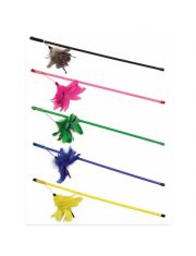 Удочка-дразнилка для кошек Triol перья