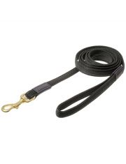 Поводок для собак Pet Line профессиональный с латексом, карабин бронза