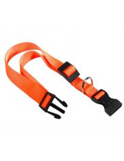 Ошейник для собак Ferplast Club C15/44 нейлоновый с пластиковым креплением, оранжевый