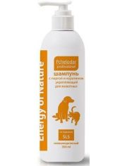 Шампунь УКРЕПЛЯЮЩИЙ с пергой и кератином для собак и кошек всех пород и типов шерсти