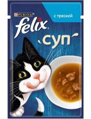 Суп для взрослых кошек с треской 