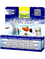 Тест-полоски для пресной воды Tetra Test 6in1 25 шт