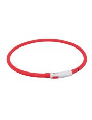 Кольцо мигающее для собак Trixie USB, силикон