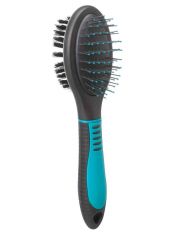 Щётка массажная для животных Trixie двухсторонняя