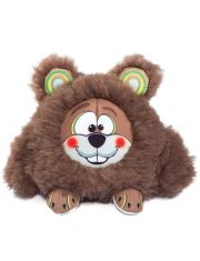 Игрушка для собак Triol Забавный бобер из плотного полиэстера и искусственного меха с пищалкой