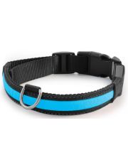 Ошейник светодиодный для животных Triol Night City синий