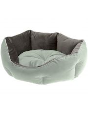 Софа для животных Ferplast Queen 50 двусторонняя, зелено-серая