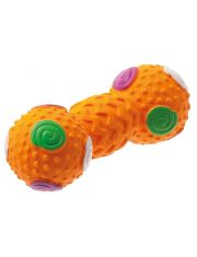 Игрушка для собак Pet Line Гантель с шипами, латексная