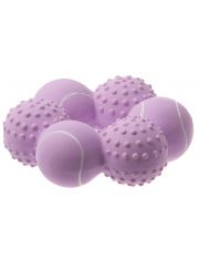 Игрушка для собак Pet Line Кольцо из теннисных мячиков, латексная