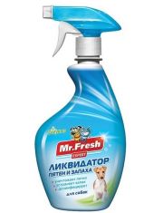 Средство для собак Mr.Fresh Expert 3в1 Ликвидатор пятен и запаха