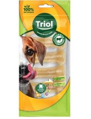 Кость из жил для собак Triol сыромятная кожа 10 см 4 шт