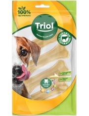Кость из жил для собак Triol сыромятная кожа 7, 5 см 4шт