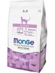 Сухой корм для кошек Monge Cat Daily Line Sterilised стерилизованных Курица