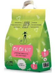 Наполнитель для кошачьего туалета Си Си Кэт древесный