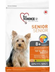 Сухой корм для собак 1st CHOICE Senior Toy & Small Breeds миниатюрных и мелких пород с курицей, пожилых или малоактивных