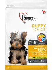 Сухой корм для щенков 1st CHOICE Puppy Toy & Small Breeds миниатюрных и мелких пород с курицей