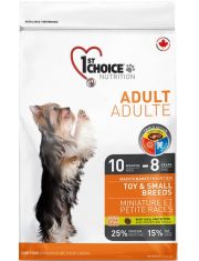 Сухой корм для собак 1st CHOICE Adult Toy & Small Breeds миниатюрных и мелких пород с курицей