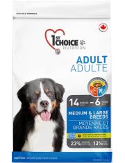 Сухой корм для собак 1st CHOICE Adult Medium & Large Breeds средних и крупных пород с курицей