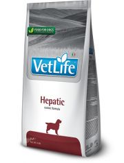 Сухой диетический корм для собак Farmina Vet Life Dog Hepatic при хронической печеночной недостаточности