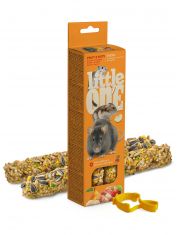 Палочки для хомяков, крыс, мышей и песчанок Little One с фруктами и орехами
