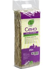 Сено для грызунов Зверье мое Луговое, прессованное 20л