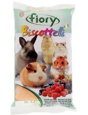 Лакомство для грызунов Fiory Biscottelli бисквиты с ягодами