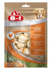 Делайтс (Delights ) косточки S (275 г, размер 11см, 6 шт)