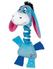 Игрушка для собак Triol Ушастик с вставками из термопластичной резины, хлопковым канатиком и пищалкой