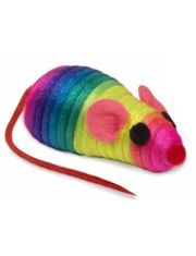 Игрушка для кошек Beeztees Мышь радужная
