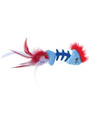 Игрушка для кошек Petstages Play “Fish Bone”, голубая