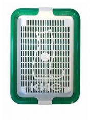 Туалет для кошек Zooexpress Кис с сеткой малый