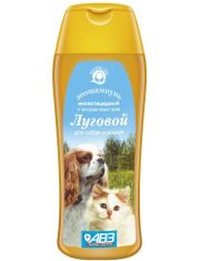 Шампунь для кошек и собак АВЗ Луговой инсектицидный с экстрактами лекарственных трав
