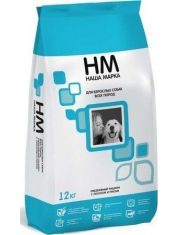 Сухой корм для собак Наша Марка с лососем и рисом