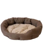 Лежанка для животных Дарэлл Облако №4 из рогожки 73*56*23см