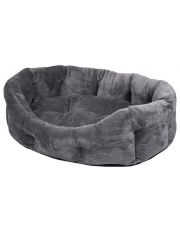 Лежак для животных Дарэлл Puma овальный из плюшевого меха 50*40*16см