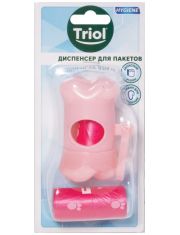Контейнер для гигиенических пакетов Triol с двумя рулонами по 15 шт