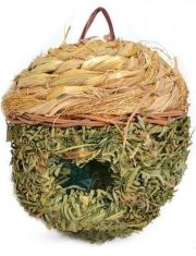 Домик плетеный для птиц и грызунов Triol Желудь с круглой крышей