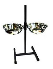 Стойка для животных Данко разборная с двумя мисками, с фиксатором