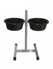 Кормушка-телескоп для собак Данко с двумя пластиковыми мисками