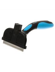 Дешеддер для собак Pet Line DeLight самоочищающийся с кнопкой, средний 65 зубьев