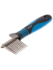 Колтунорез для собак Pet Line DeLight боковой мини, 11 лезвий, прямой