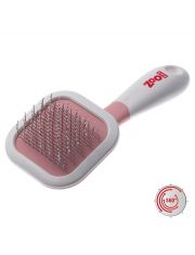 Пуходёрка для кошек и собак Pet Line ZooOne Эстетик с поворотной ручкой с каплей, малая