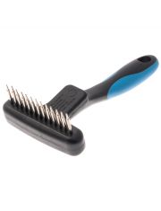 Расчёска-грабли для кошек и собак Pet Line DeLight 13 плавающих коротких зубьев